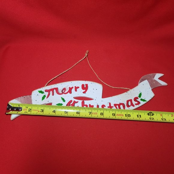 Christmas Signs Merry Christmas and Let it Snow Set of 2 - Picture 9 of 12